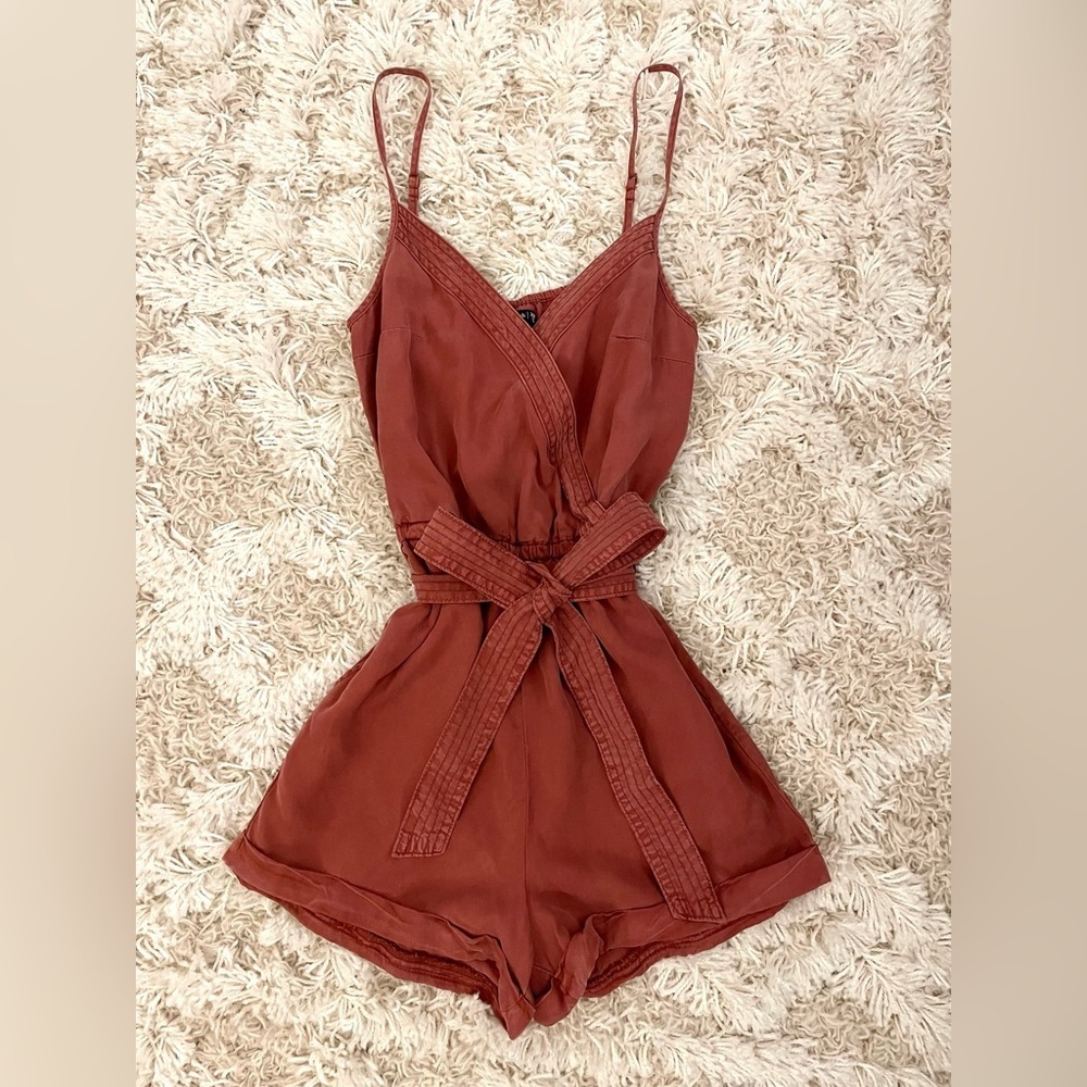 Abercrombie & Fitch Romper Size XXS Rust Color
